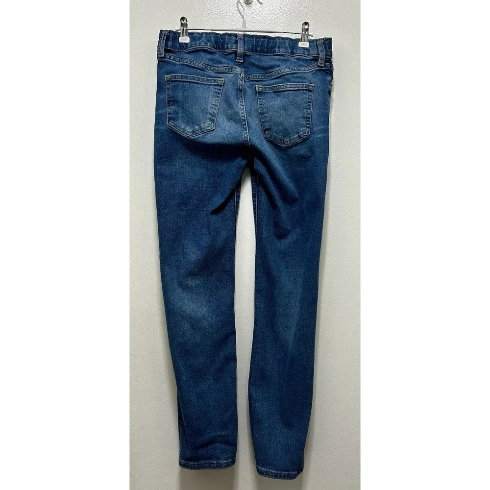 Old Navy Boys Slim Jeans 360 Stretch Built-In Tough Size 14 Blue Denim